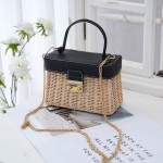 New Arrival: Practical Straw Bag — Western Retro & Ethnic Style, Unique, Fashionable, and Versatile Hand-Woven Bag
